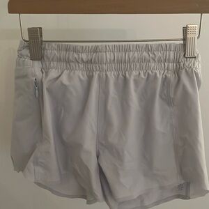 lightly worn athleta girl light blue shorts